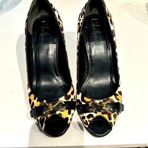 Cole Haan leopard ‘haircalf’    Elegant